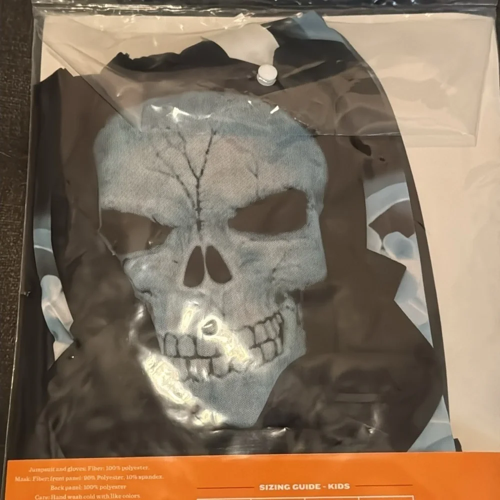 Hyde Eek Small Kids Target XRay Skeleton Jumpsuit Mask Gloves Halloween Costume